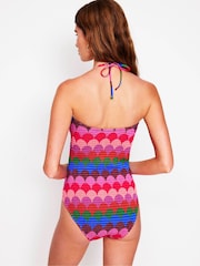 Boden Green Milos Smocked Swimsuit - Image 3 of 6