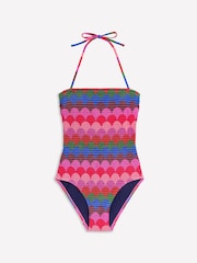 Boden Green Milos Smocked Swimsuit - Image 5 of 6