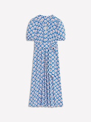 Boden Blue Sofia Trim Jersey Midi Dress - Image 2 of 5