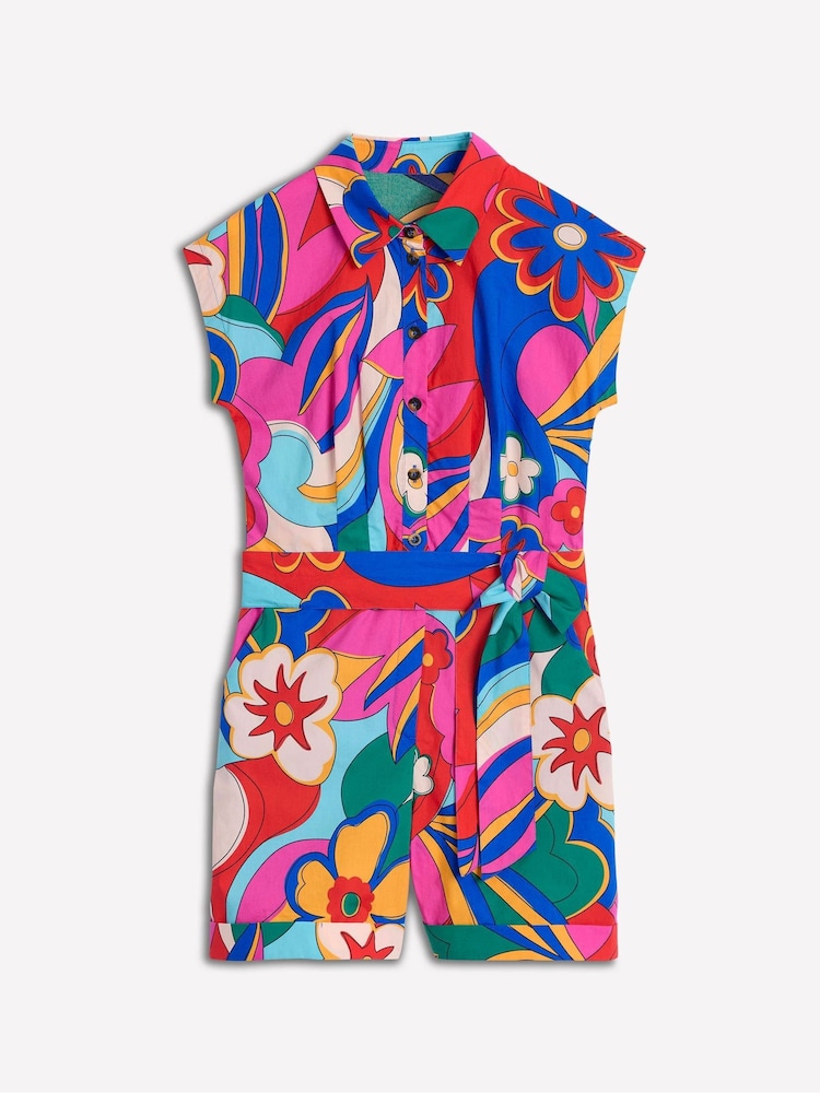 Boden Casual 100% Cotton Playsuit - Imagen 6 de 6