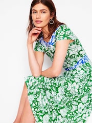 Boden Green Melanie Jersey Midi Dress - Image 3 of 5