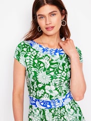 Boden Green Melanie Jersey Midi Dress - Image 5 of 5