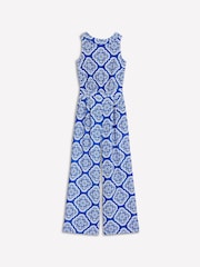 Boden Blue Clarissa Jumpsuit - Image 6 of 6