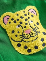 Boden Green 100% Cotton Jersey Baggies Shorts - Image 3 of 3