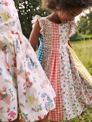 Boden Multi 100% Cotton Prudence Bow Back Midi Dress - Image 1 of 4