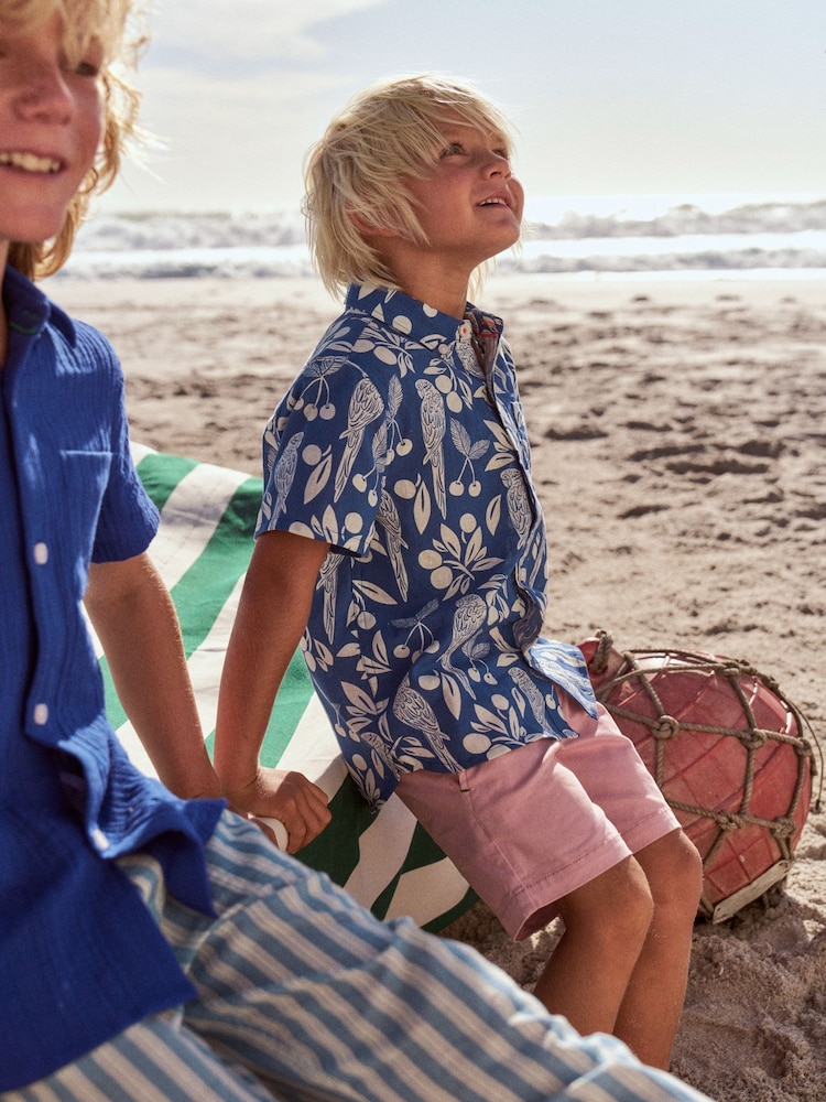 Boden Blue Shirt - Image 1 of 4 Boden Blue Shirt - Image 1 of 4