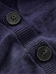 Boden Blue V-Neck 100% Linen Waistcoats - Image 6 of 6