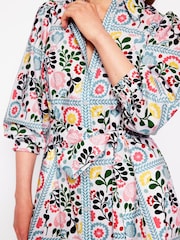 Boden Multi Clara 100% Cotton Shirt Dress - Image 3 of 7