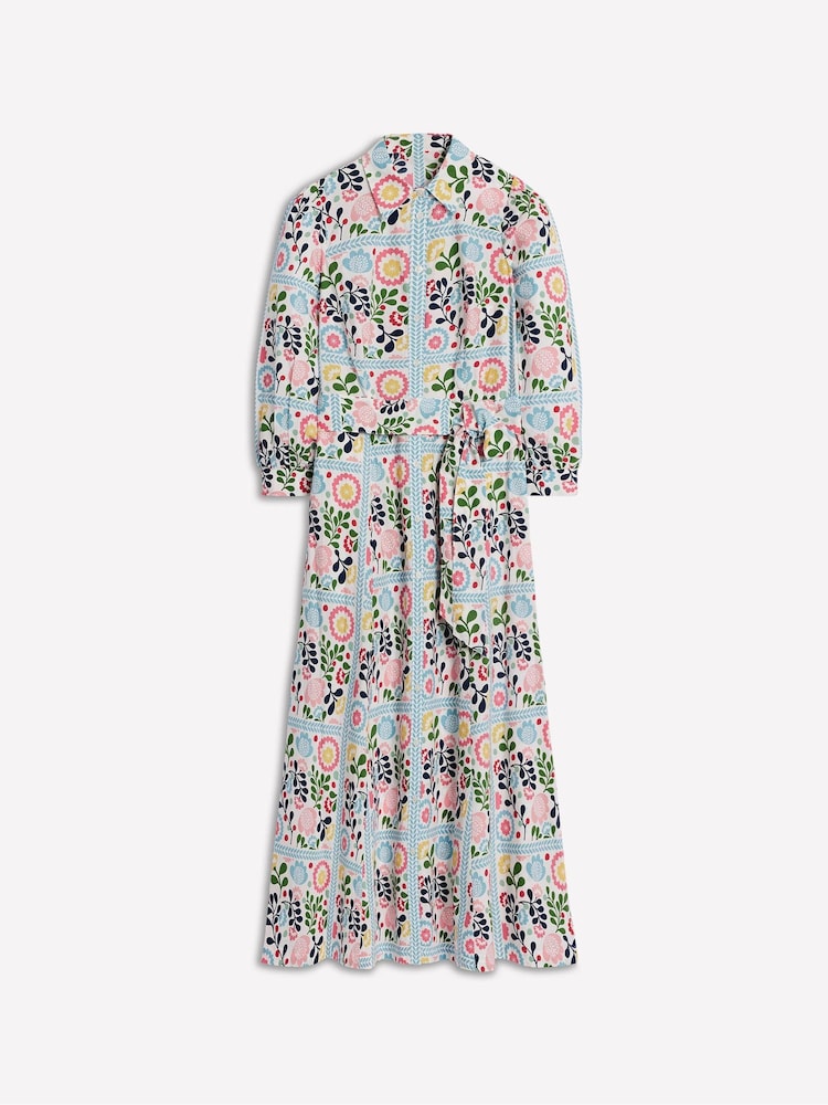 Boden Multi Clara 100% Cotton Shirt Dress - Image 7 of 7
