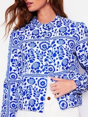 Boden Blue Highbury Quilted Jacket - Image 3 of 6