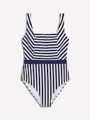 Boden Blue Lefkada Square Neck Swimsuit - Image 2 of 6