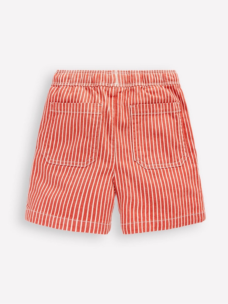 Boden Red Pull-On Shorts - Image 2 of 3