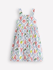 Boden Blue 100% Cotton Remy Button Through Dress - Image 1 of 4