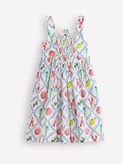 Boden Blue 100% Cotton Remy Button Through Dress - Image 2 of 4