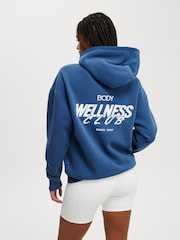 Cotton On Blue Plush Premium Graphic Hoodie - Image 2 of 4