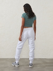 Cotton On Grey Plush Essential Gym Joggers - Image 5 of 5