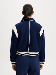 Cotton On Blue On Field Panelled Bomber Jacket - Image 2 of 4
