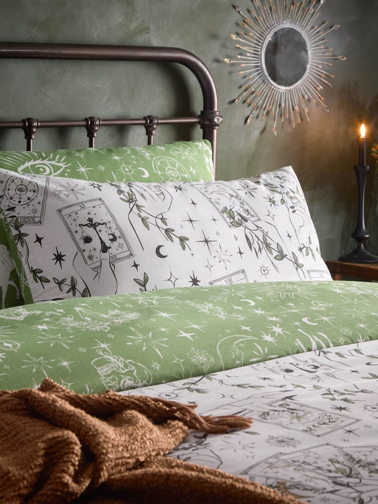 Furn Green Celestial Stories Duvet Set - Image 2 of 3