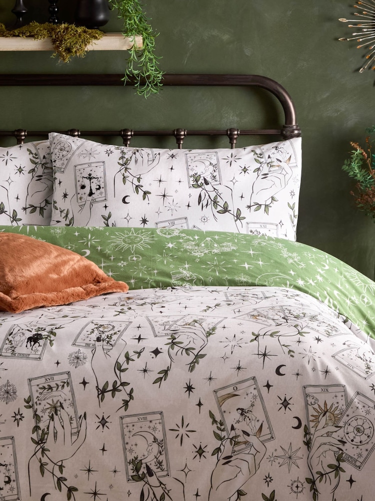 Furn Green Celestial Stories Duvet Set - Image 3 of 3