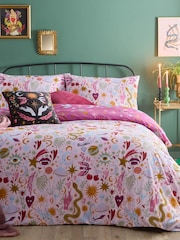 Furn Pink Enchanted Duvet Set - Image 1 of 3