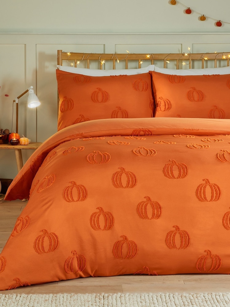 Duvet Day Multicolour Pumpkin Fields Duvet Set - Image 1 of 3