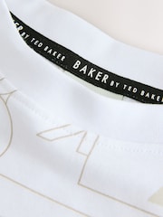 Baker By Ted Baker Letter Print T-Shirt - Image 5 of 5