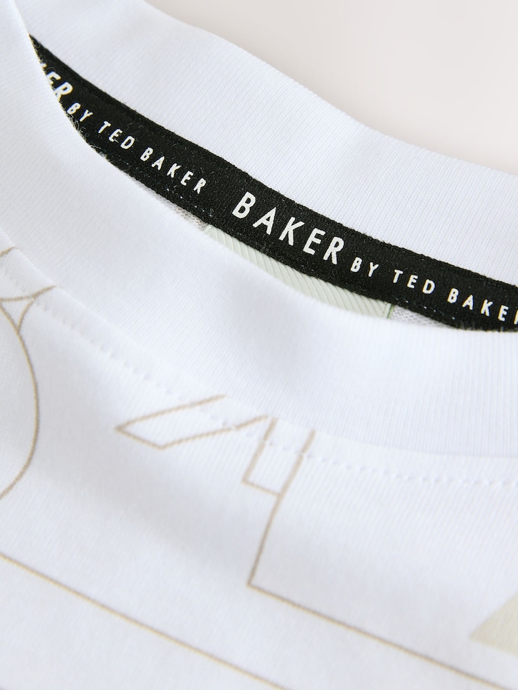 Baker By Ted Baker Letter Print T-Shirt - Image 5 of 5