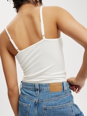 Cotton On Blue Low Rise Super Baggy 100% Cotton Jeans - Image 5 of 6