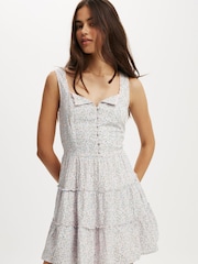 Cotton On Pink Dakota Mini 100% Cotton Dress - Image 1 of 1