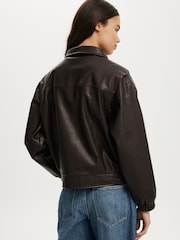Cotton On Red Kai Bomber Jacket - Image 3 of 4