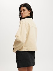 Cotton On Brown Tyler Barn 100% Cotton Jacket - Image 3 of 5