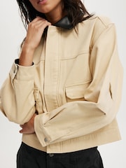 Cotton On Brown Tyler Barn 100% Cotton Jacket - Image 4 of 5