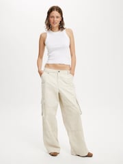 Cotton On Benny Cargo 100% Cotton Trousers - Imagen 4 de 5