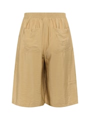 Kaffe Natural KAflorence Elasticated Waist Shorts - Image 6 of 6