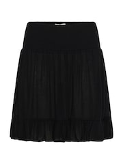 Kaffe KAthora Amber Mini Black Skirt - Image 5 of 6