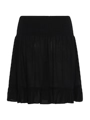 Kaffe KAthora Amber Mini Black Skirt - Image 6 of 6