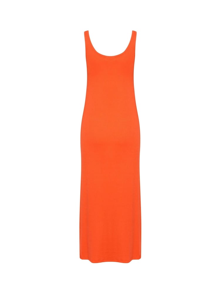 Kaffe Red KAcarmin Sleeveless Jersey Maxi Dress - Image 5 of 5