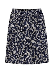 Kaffe Blue KAbarton Elasticated Waist Shorts - Image 4 of 5