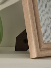 Brown Burlwood Look Chunky Photo Frame - Image 3 of 4