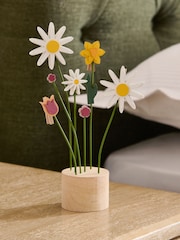 Multi Wooden Flowers Photo Holder - Image 2 of 5