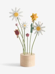 Multi Wooden Flowers Photo Holder - Image 5 of 5