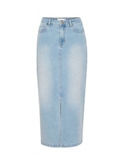 Cream Blue CREbba Denim Skirt - Image 4 of 5