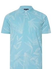 BadRhino Big & Tall Blue 100% Cotton Polo Shirt - Image 5 of 6