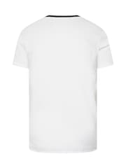 siva - BadRhino Big & Tall Cut & Sew Slogan 100% Cotton T-Shirt - Slika 6 iz 6