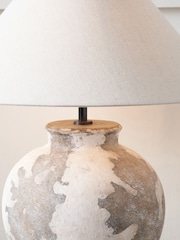Pacific Lifestyle Antique Lulia Antique Finish Stoneware Table Lamp - Image 2 of 5