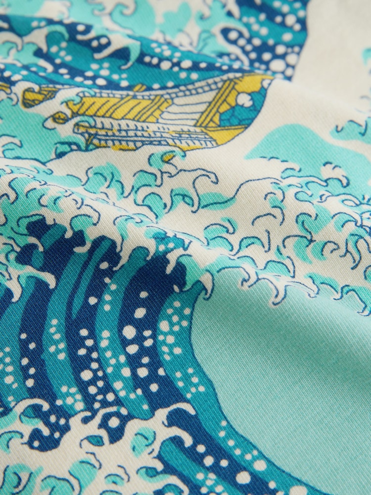 Blue Licence Blue Hokusai Trunks 3 Pack - Image 7 of 7
