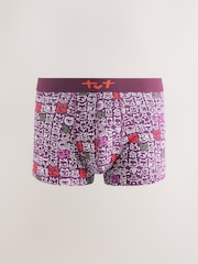 أحمر/أزرق - Tot Cat License Hipster Boxers - صورة 2 من 7