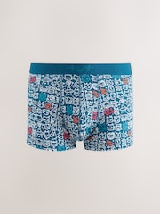 أحمر/أزرق - Tot Cat License Hipster Boxers - صورة 3 من 7