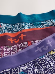 أحمر/أزرق - Tot Cat License Hipster Boxers - صورة 6 من 7