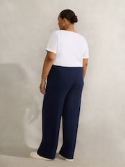 Blau - Live Unlimited Curve Lightweight Supersoft Straight Leg Trousers - Bild 4 von 4